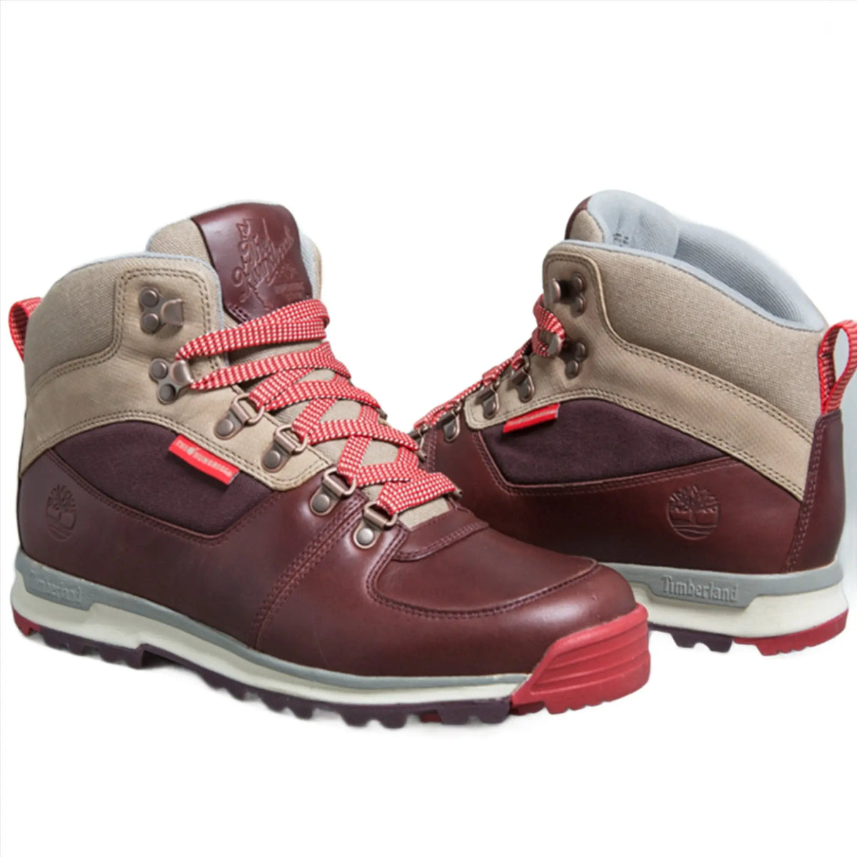 Timberland Men The Hundreds X Boots (Burgundy) display picture 1