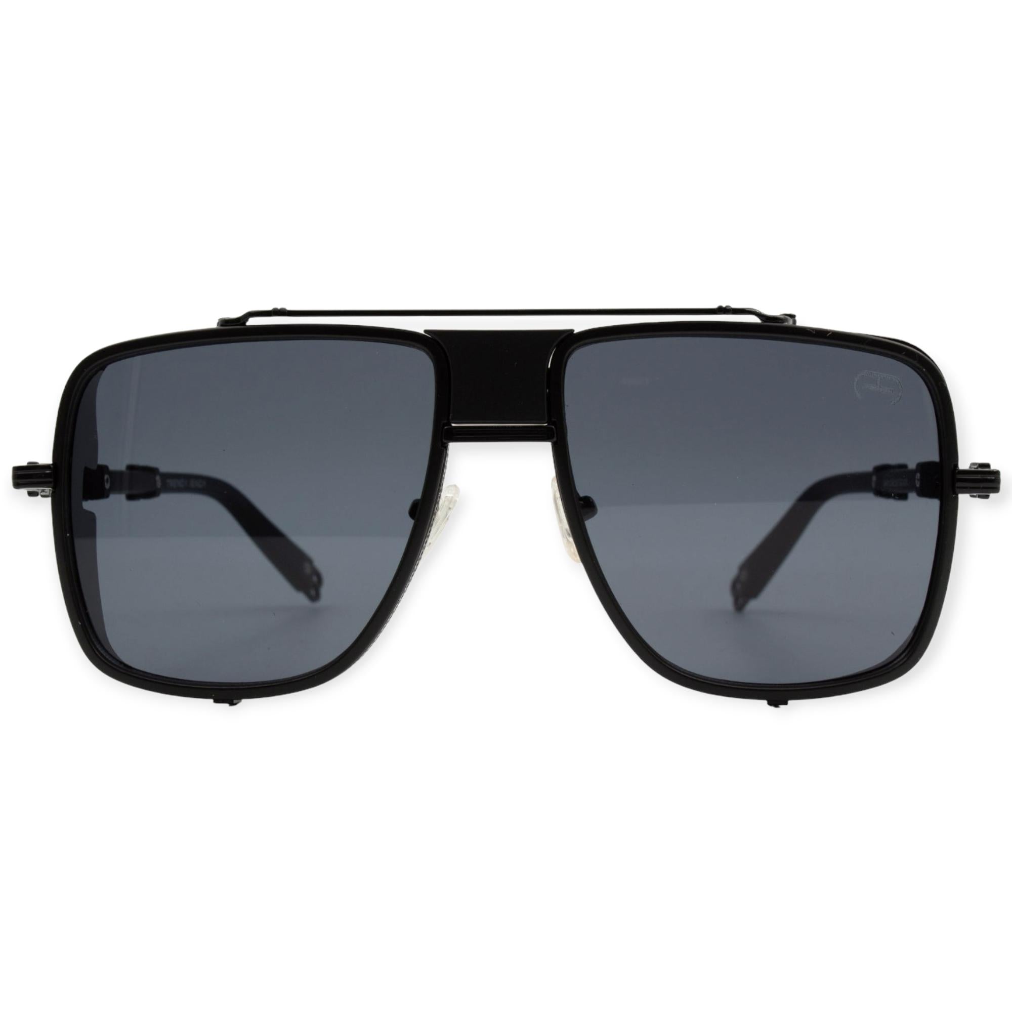 Trendy Jendy Men Lancaste Glasses (Black Black )-Black Black-OneSize-Nexus Clothing