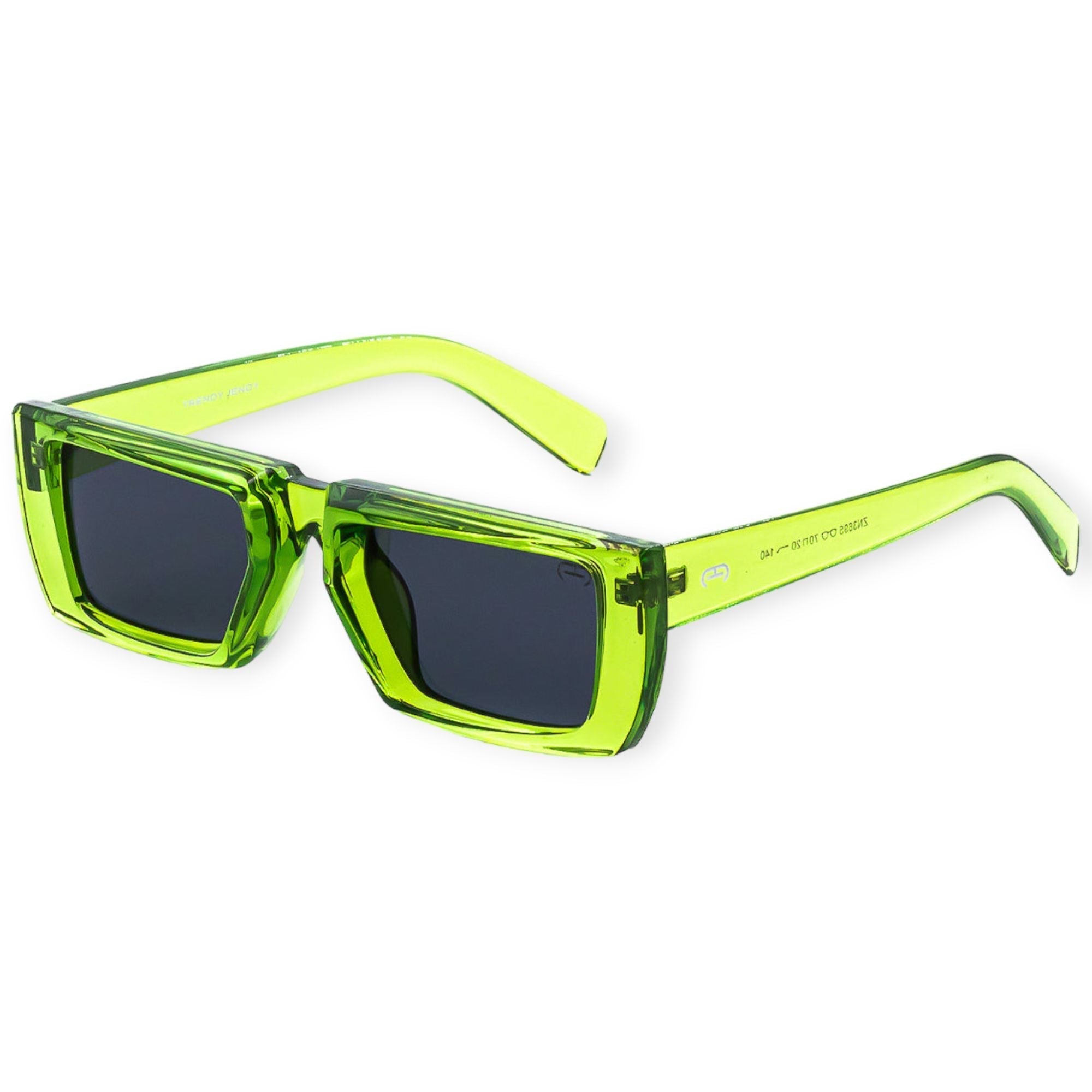 Trendy Jendy Men Santa Maria Sunglasses (Green Clear Black)
