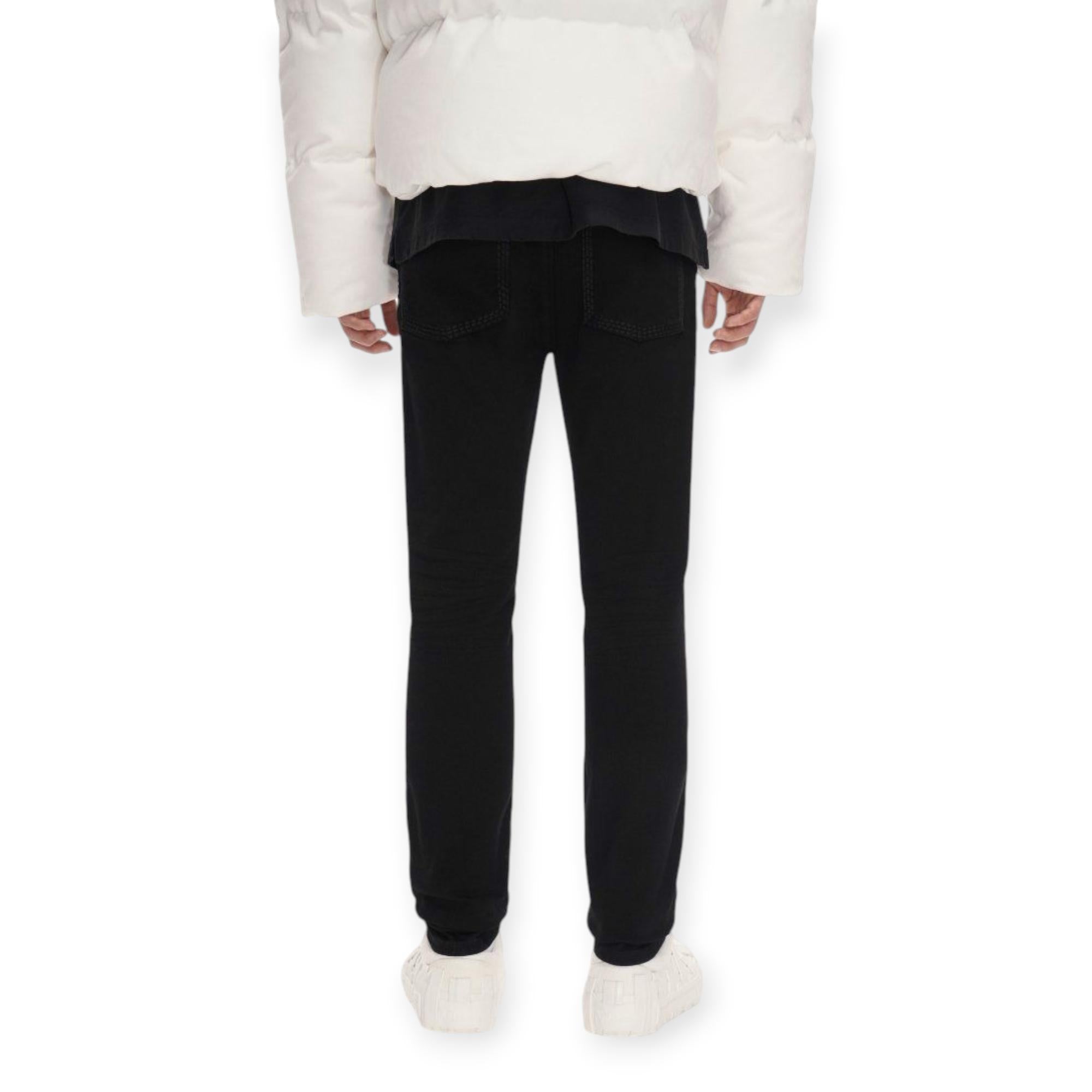 Valabasas Men Suite Skinny Jeans - Modern Slim Fit -Black