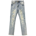WaiMea Boys Skinny Distressed Jeans 8M8021 (Blue Wash)