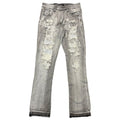 WaiMea Boys Stacked Jeans (Grey Bleach)
