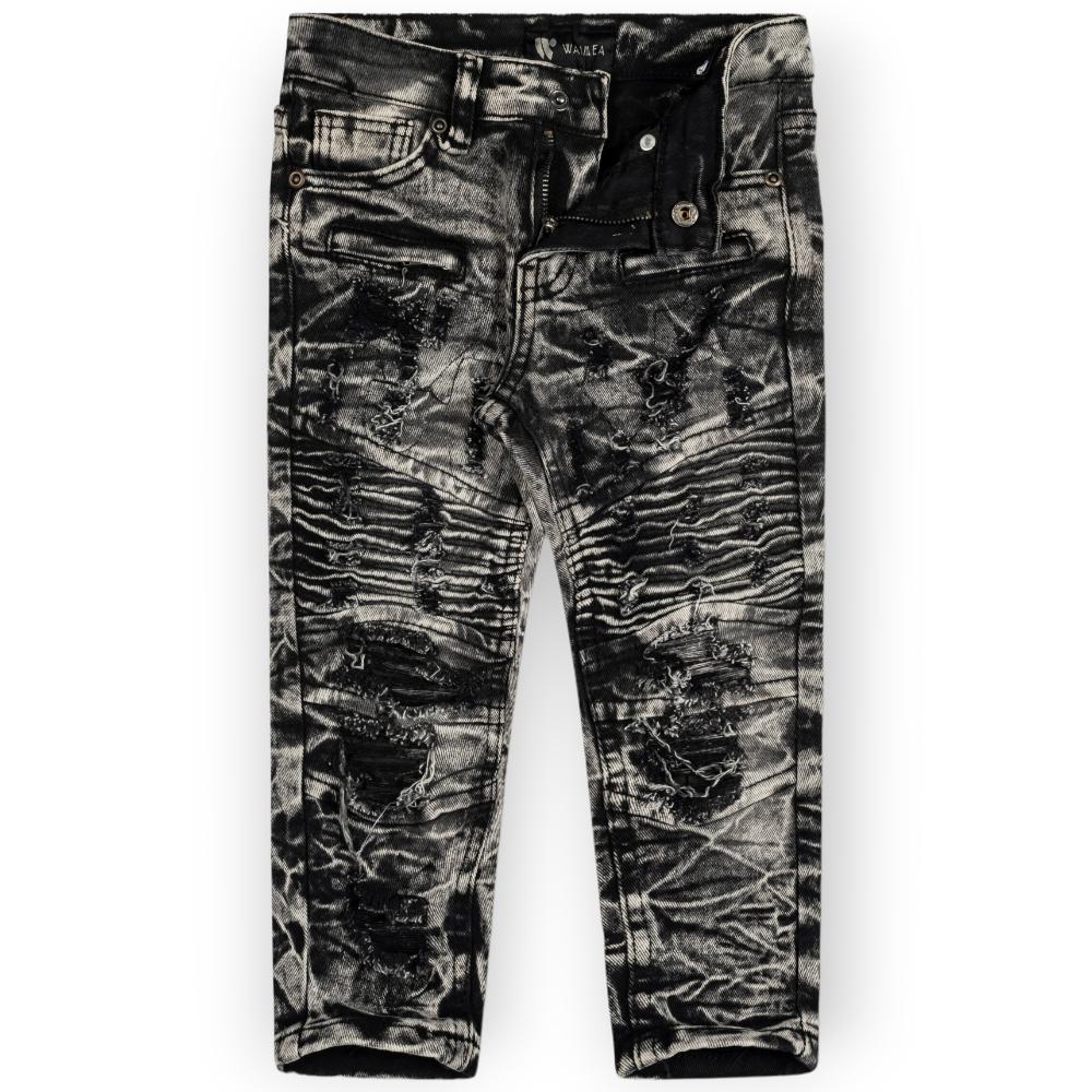 WaiMea Boys Twill Pants (Black)-Black-7T-Nexus Clothing