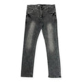 WaiMea Men 5 Pocket Basic Flex Skinny Jeans(Dark Grey Wash)