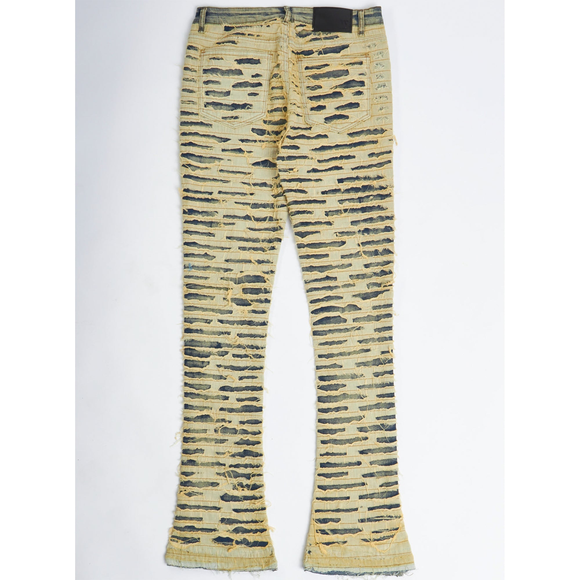 WaiMea Men Stacked Jeans (Antique Bleach)-Nexus Clothing