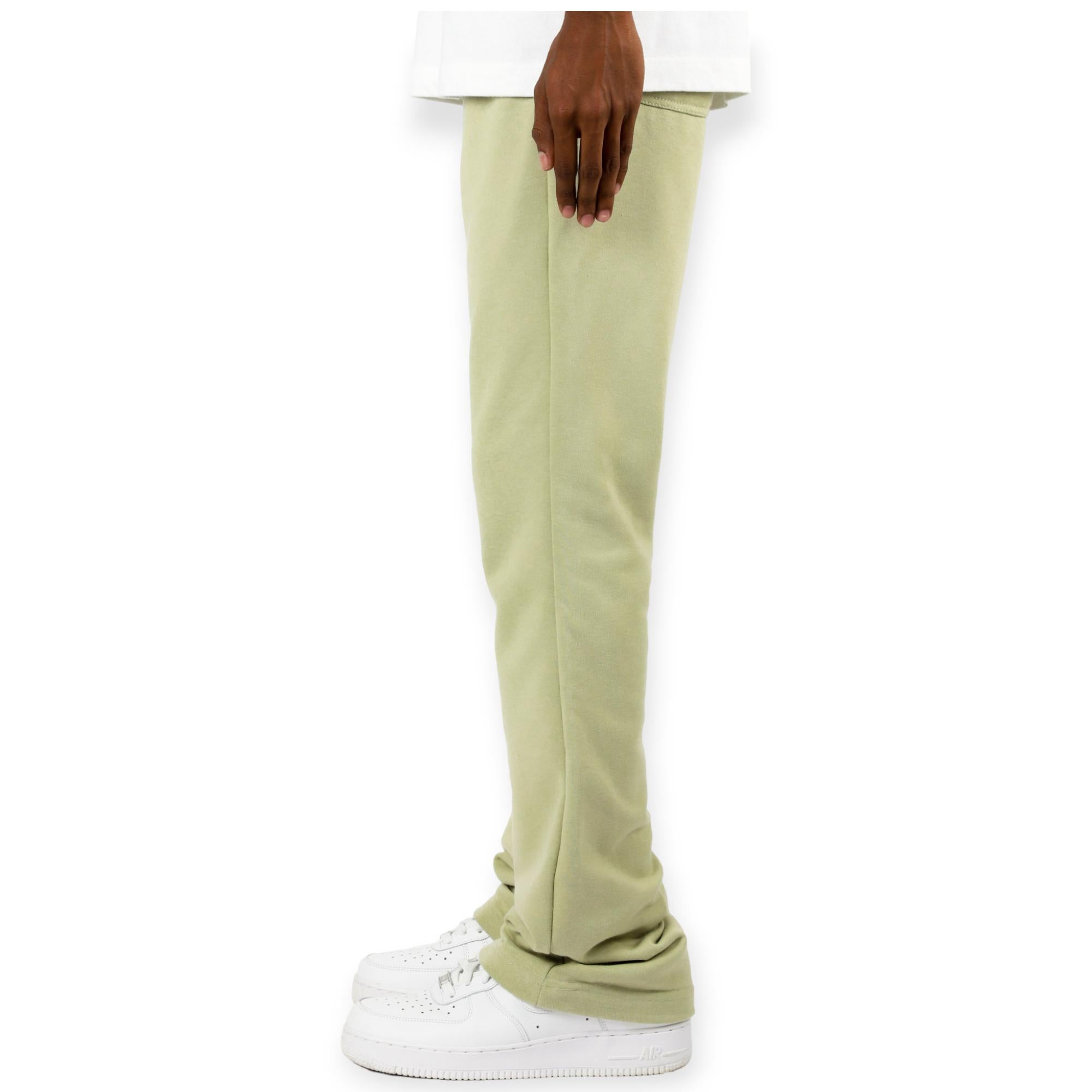 WaiMea Men Stacked Terry Pants (Sage Green)-Nexus Clothing