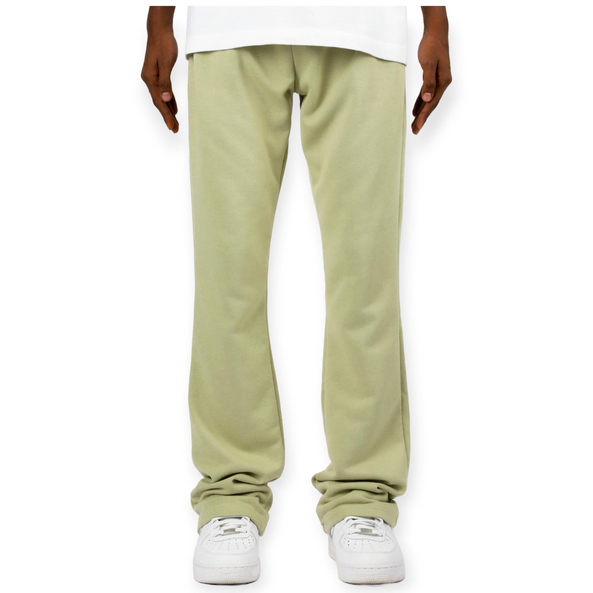 WaiMea Men Stacked Terry Pants (Sage Green)-Sage Green-X-Large-Nexus Clothing