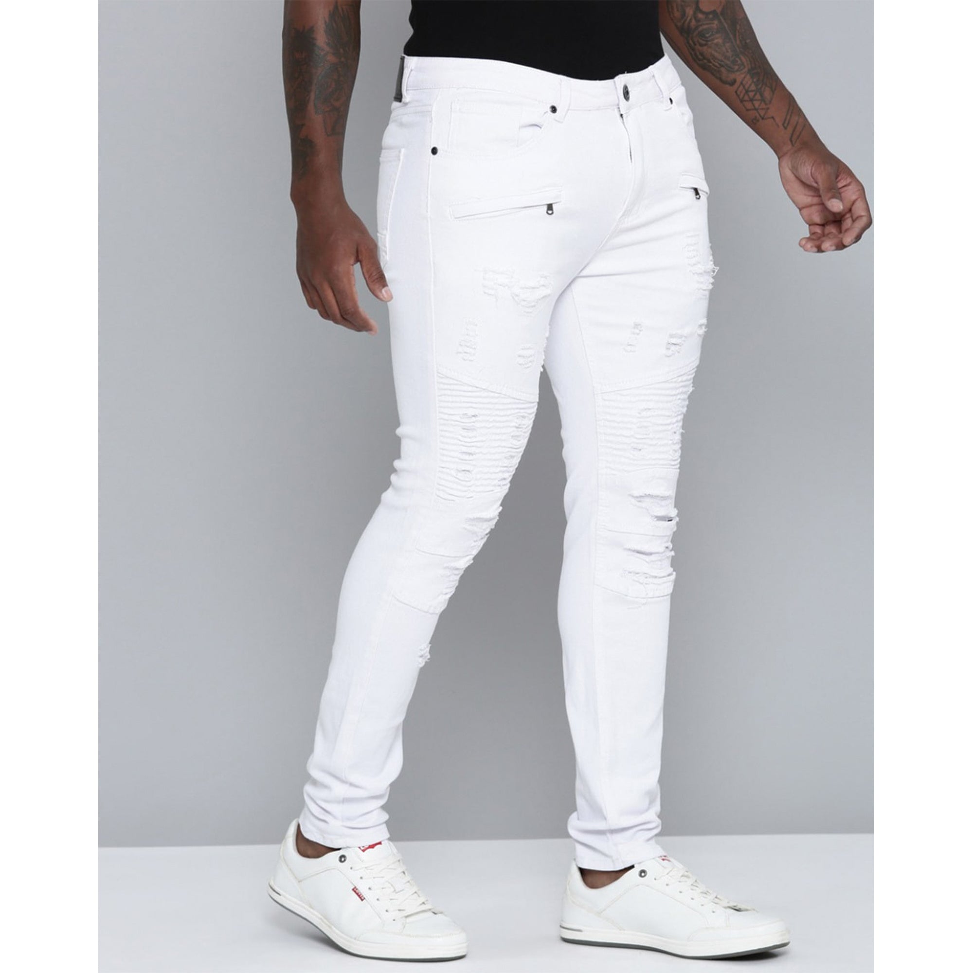 WaiMea Men Twill Pants (White)-Nexus Clothing