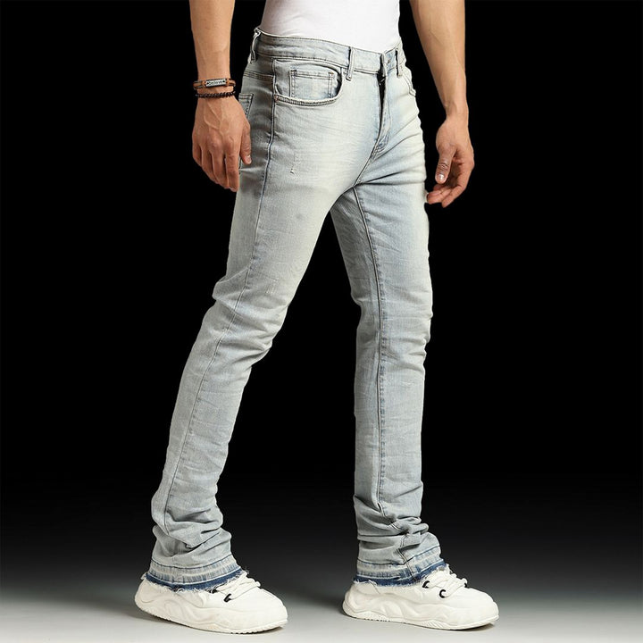 Waimea Men No Rip Stacked Skinny Fit Jeans (Light Blue Wash) – Nexus ...