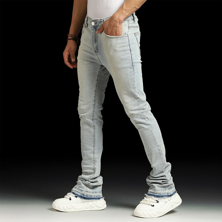Waimea Men No Rip Stacked Skinny Fit Jeans (Light Blue Wash) – Nexus ...