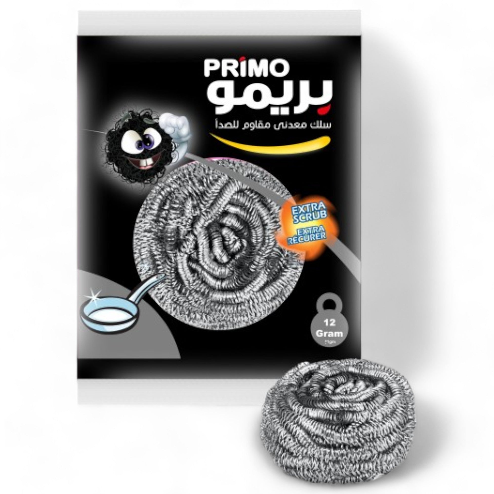 Waritex Primo Stainless Steel Spiral Scourer 12-gram 12 pcs/pack-Silver-OneSize-Nexus Clothing