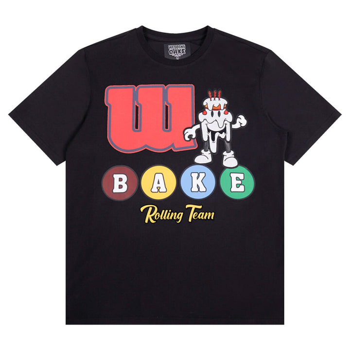 Wedding Cake Men Bake Chocolate Tee (Black)-Black-Small-Nexus Clothing