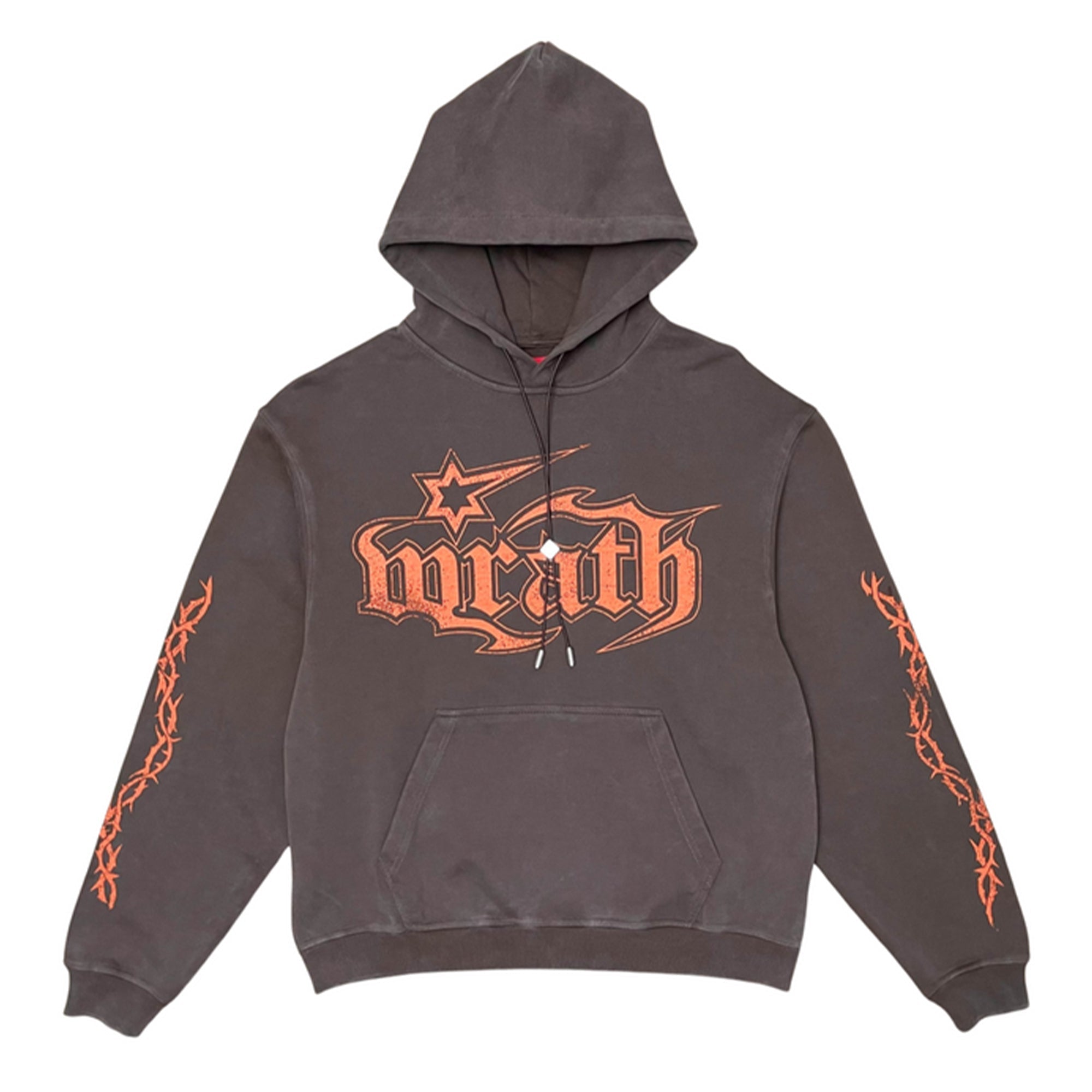 WrathBoy Men Gods Will Hoodie (Brown)-Brown-Small-Nexus Clothing