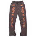 WrathBoy Men Gods Will Sweatpants (Brown)