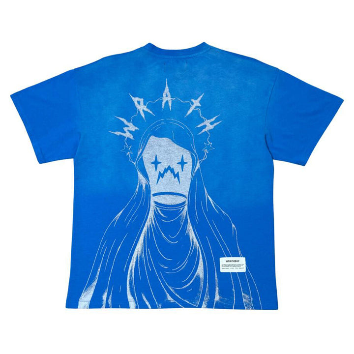 WrathBoy Men Holy Ghost Tee (True Blue)-Nexus Clothing