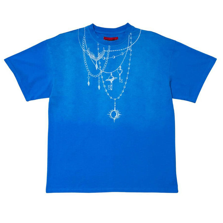 WrathBoy Men Holy Ghost Tee (True Blue)-True Blue-Large-Nexus Clothing