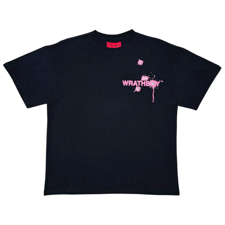 WrathBoy Men Lust Gun Tee (Black)-Black-Small-Nexus Clothing