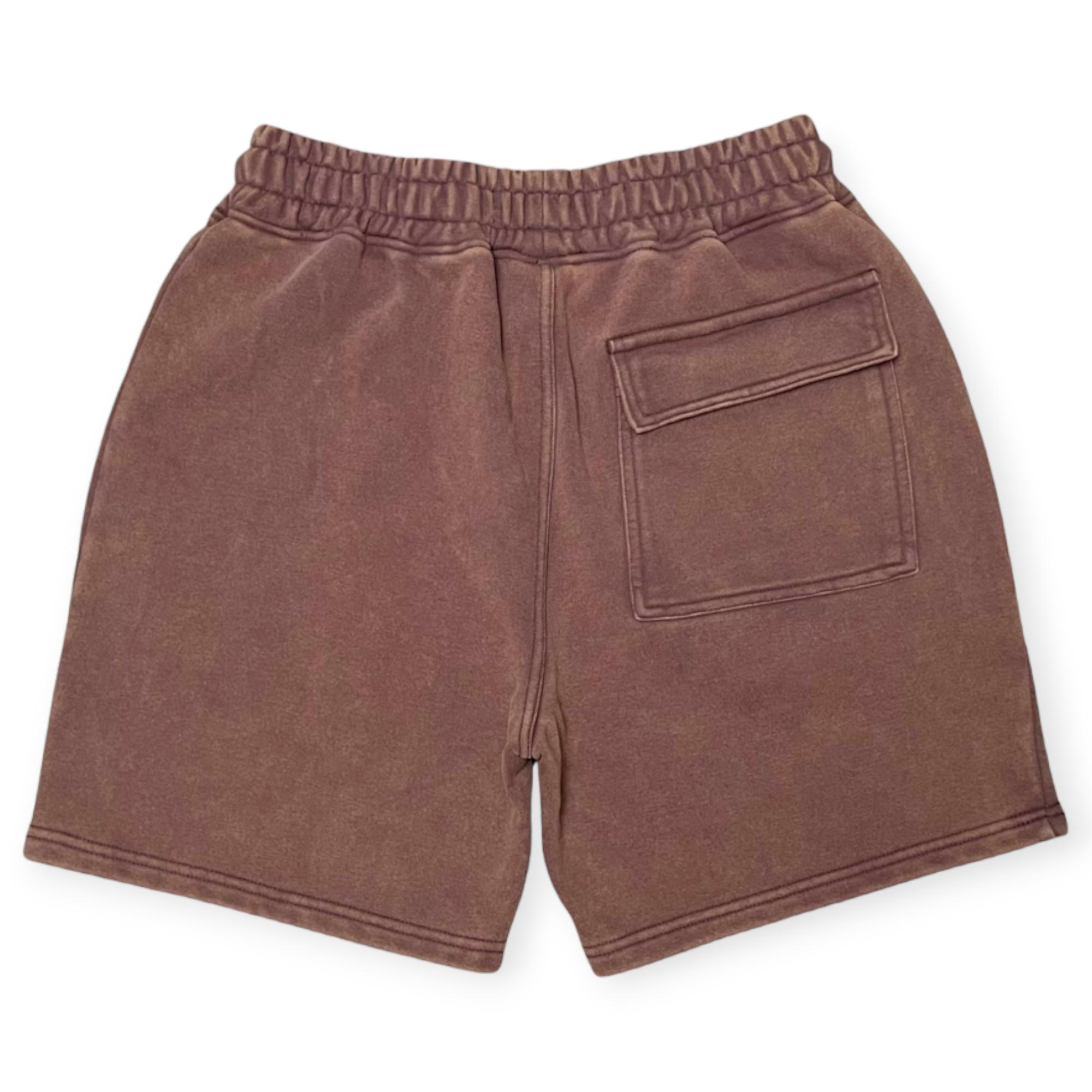 WrathBoy Men Wrath Brown Shorts (Vintage Brown)-Nexus Clothing