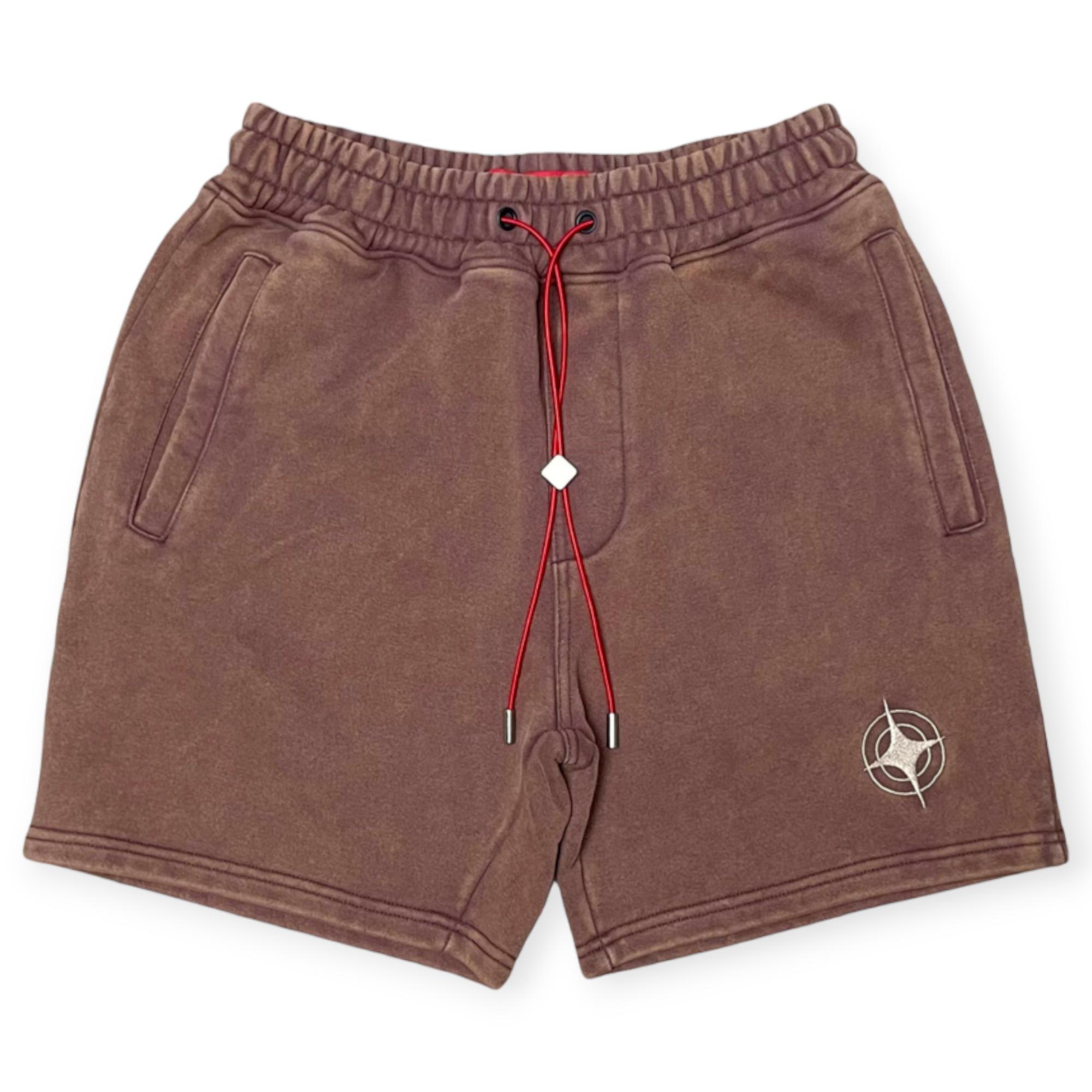 WrathBoy Men Wrath Brown Shorts (Vintage Brown)-Vintage Brown-XX-Large-Nexus Clothing