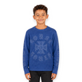Rebel Minds Boys Iron Cross LS Thermal Top Royal