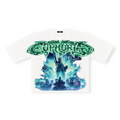 3Forty Inc Men Euphoria Oversized Crop Tee White
