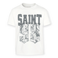 3Forty Inc Boys Saint 98 Basic Comfortable Tee- White