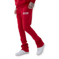 Jordan Craig Men SYIP Stacked Fit  Sweatpants - Red