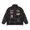 Roku Studio Men Spider Patch Track Jacket Black