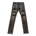 WaiMea Men Skinny- Flex With Tear Jeans Black Wash