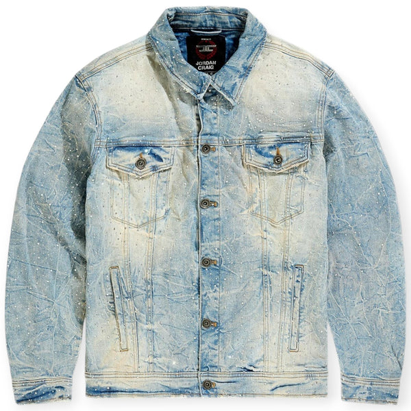jordan Craig Men Magic City Denim Trucker Jacket (Iced Lager)-Nexus Clothing