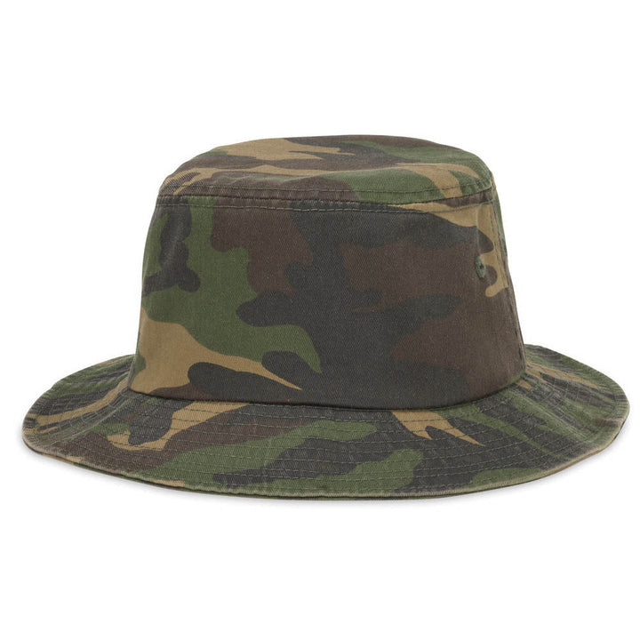 American Needle Men Blank Washed Bucket Hat (Camo)-Camo-Large / X-Large-Nexus Clothing