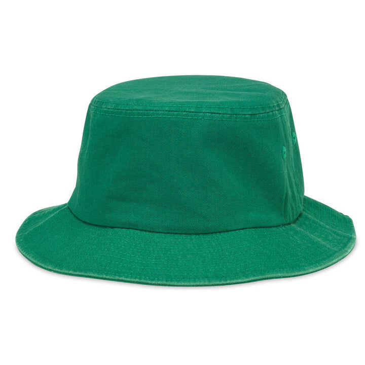 American Needle Men Blank Washed Bucket Hat (Emerald)-Emerald-Large / X-Large-Nexus Clothing