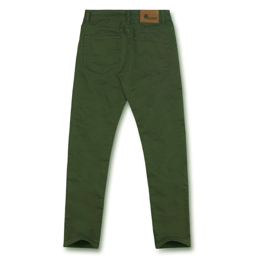 Argonaut Nations Jeans Ripped Skinny Fit Denim Pant Olive