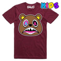 BAWS Boys Crazy Baws Tee (Burgundy)
