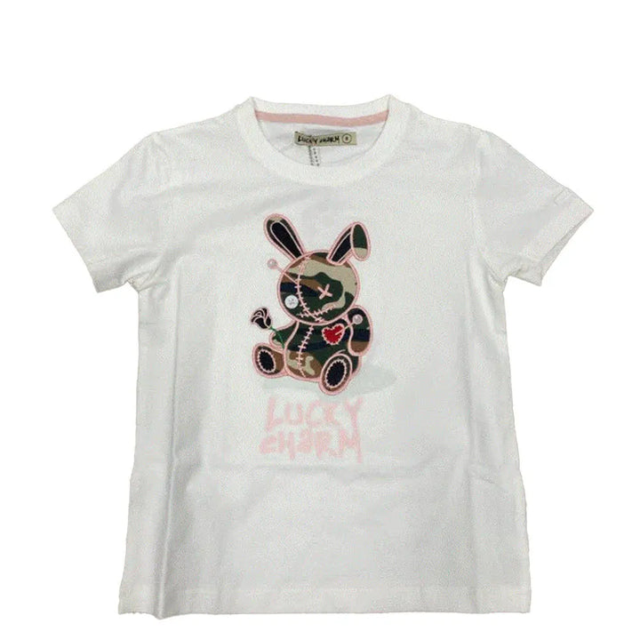 BKYS - Black Keys Lucky Charm Tee Patch Off-White Camo-Nexus Clothing