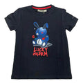 Black Keys Jungen Lucky Charm T-Shirt (Black Denim)
