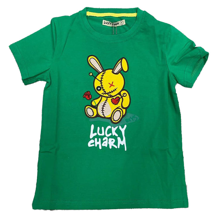 Black Keys Kids Lucky Charm Tee (Kelly Green)-Kelly Green-2T-Nexus Clothing