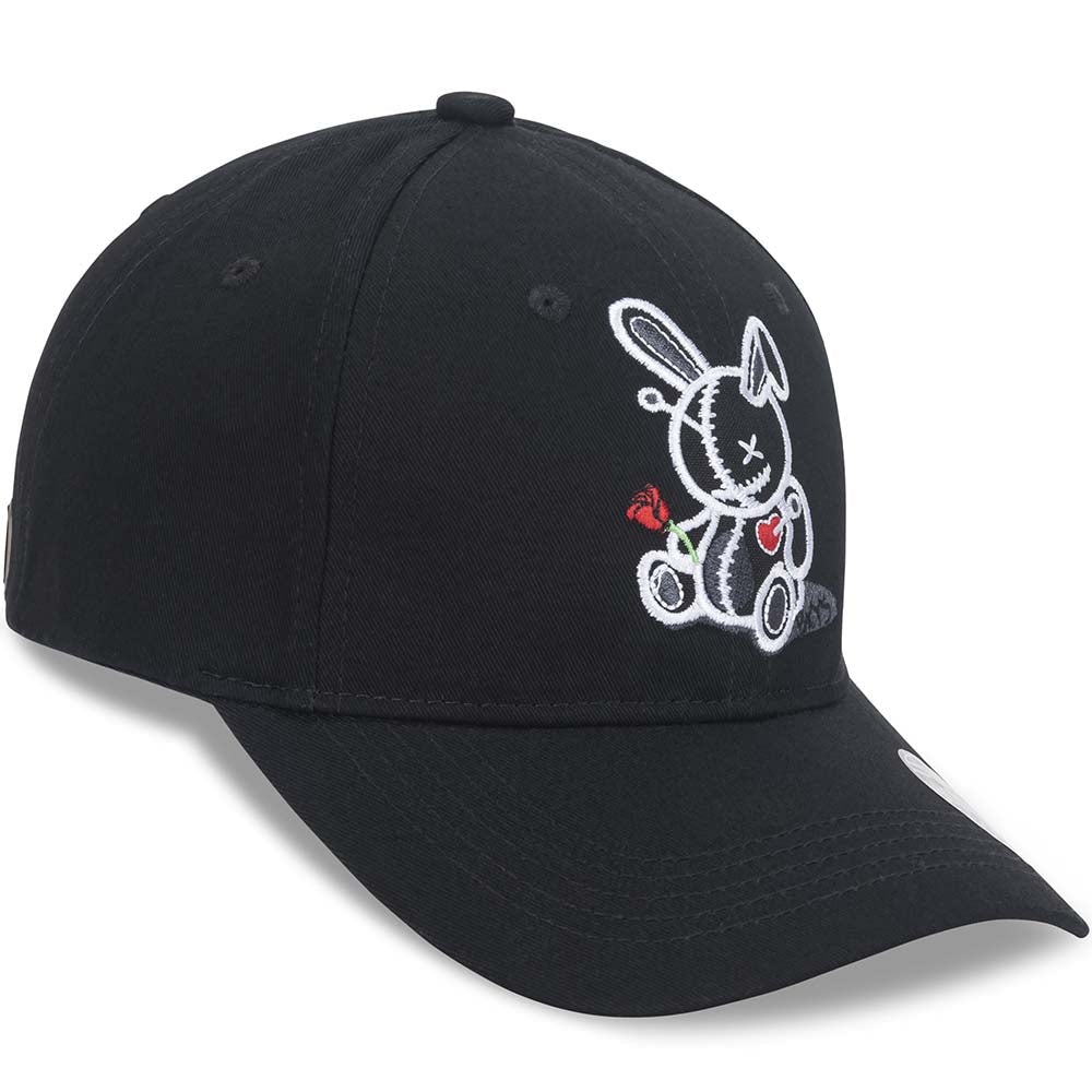 Black Keys Lucky Charm Dad Hat (Black White )-Black-OneSize-Nexus Clothing