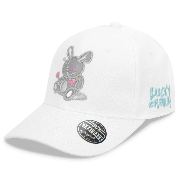 Black Keys Lucky Charm Dad Hat White Silver-White Silver-OneSize-Nexus Clothing