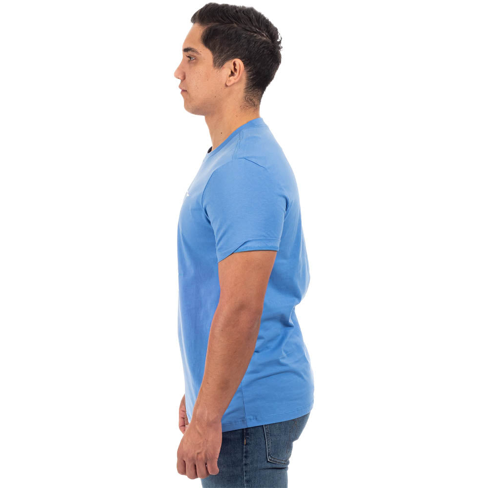 Calvin Klein Men Short Sleeve Puff Marbled Monogram Shirt (Blue Grey)-Nexus Clothing