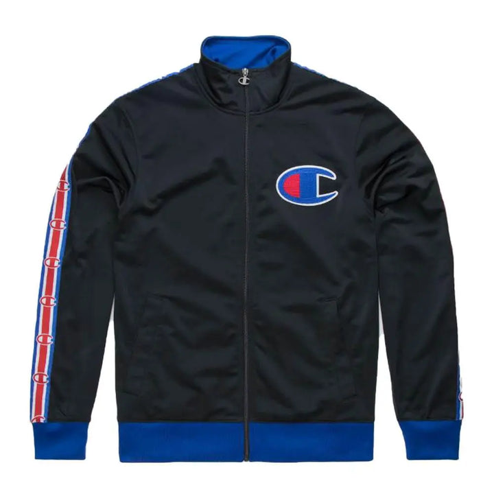 Champion TriCot Jacket Black-Black-Medium-Nexus Clothing