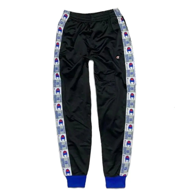 Champion Tricot Track Pant Black Blue-Black-Small-Nexus Clothing