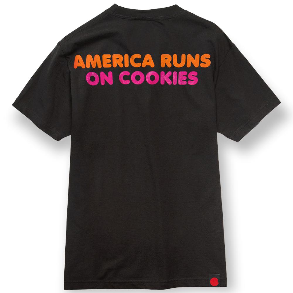 Cookies SF Men Americas Runs On Cookies Tee (Black)