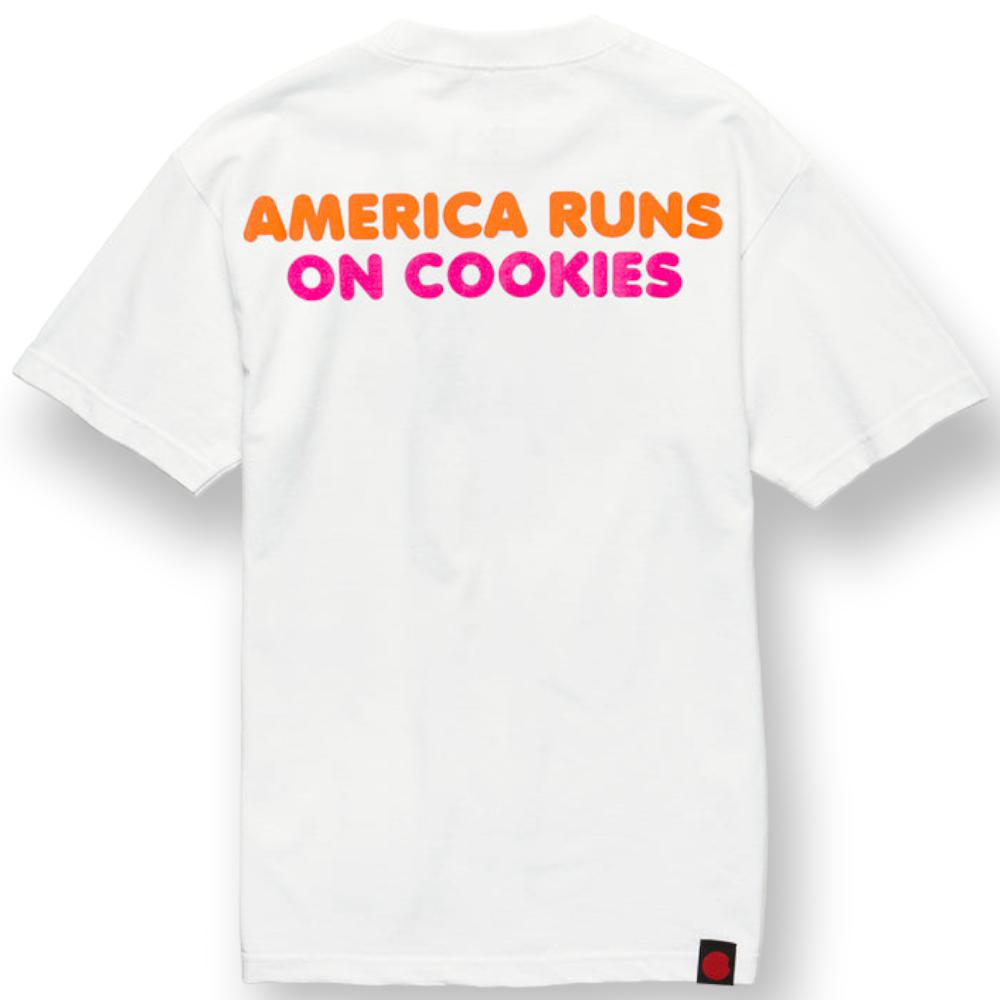 Cookies SF Men Americas Runs On Cookies Tee (White)-Nexus Clothing