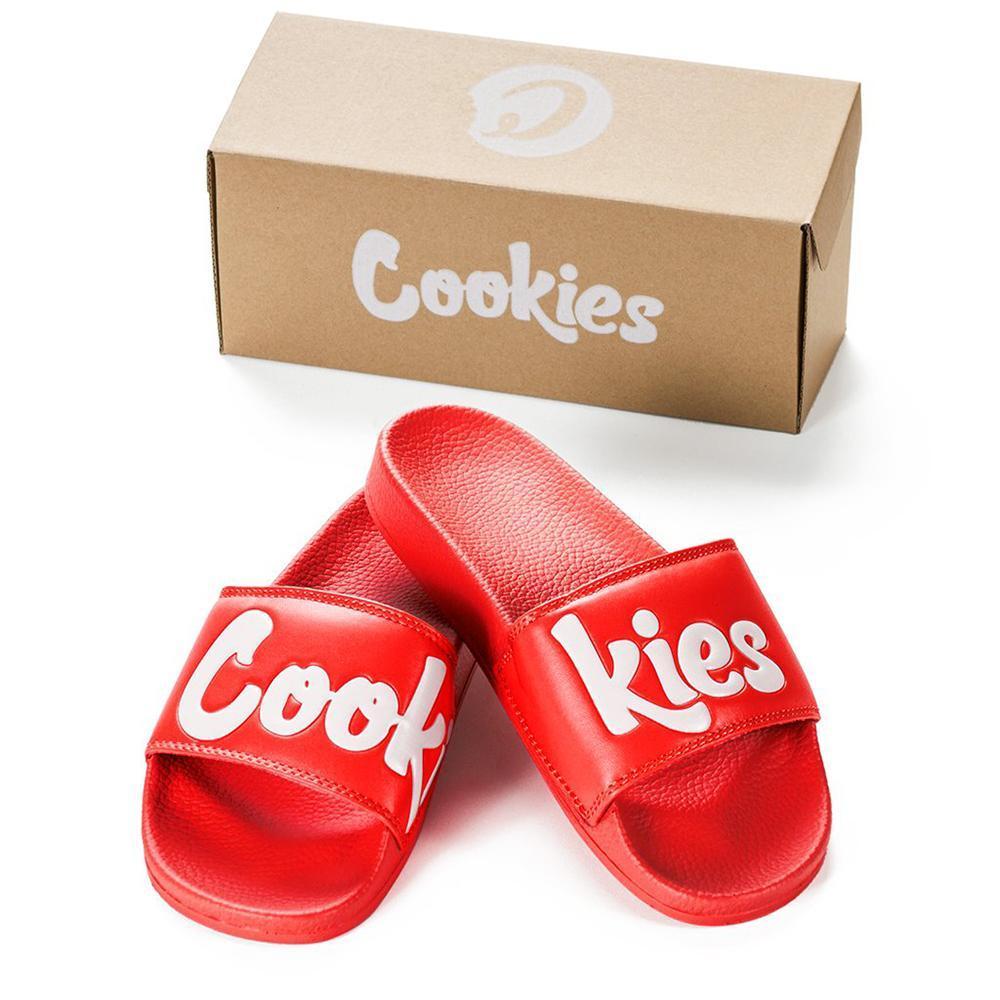 COOKIES SF ORIGINAL LOGO SLIDES RED-Slides-Cookies SF-RED-7- Nexus Clothing