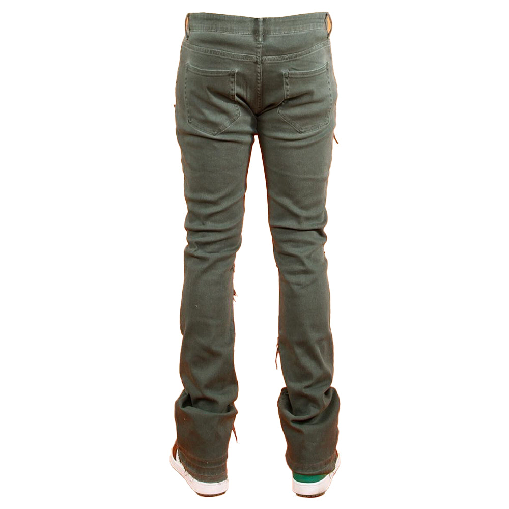 Cooper 9 LA Men 508 Maze Stack Jeans (Charcoal)-Nexus Clothing