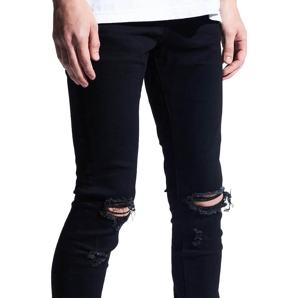 Crysp Denim Men ATLANTIC Jeans (Black)-Nexus Clothing