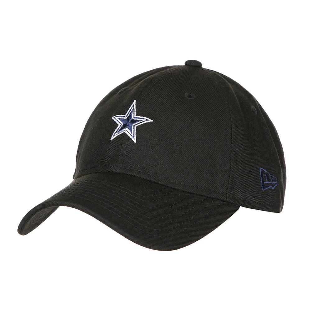 Dallas Cowboys Men Basic 920 Cowboys Dad Hat (Black)-Black-OneSize-Nexus Clothing