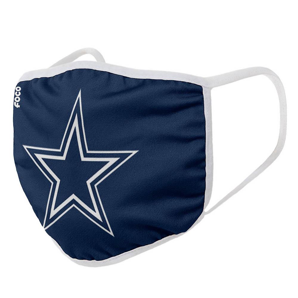 Dallas Cowboys Adult Big Logo Single Face Covering