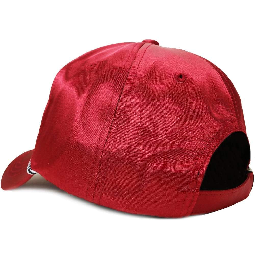 EPTM Satin Dad Hat (Burgundy)-Nexus Clothing